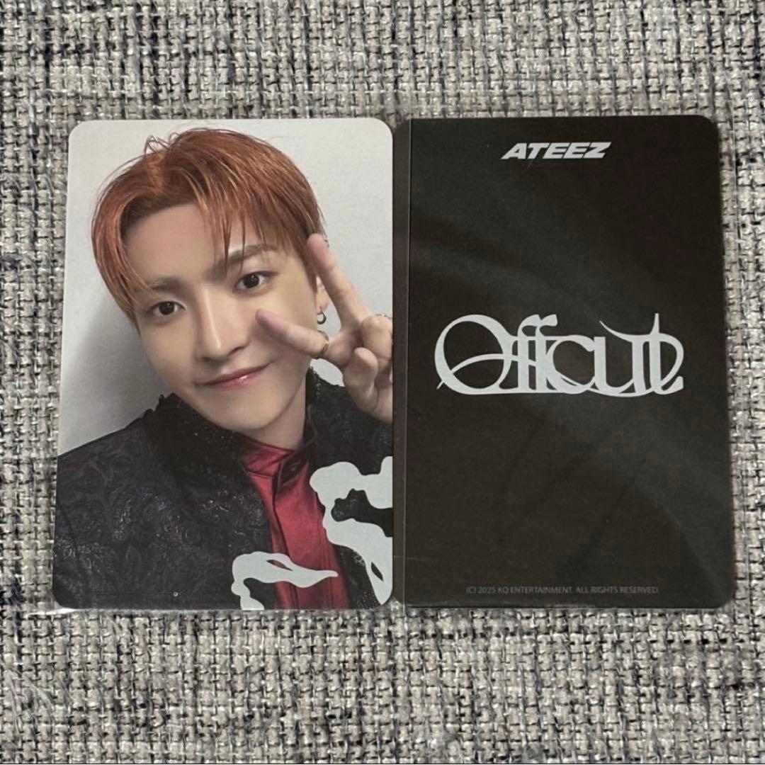 ATEEZ Fanplday 线香 小卡 纯爱