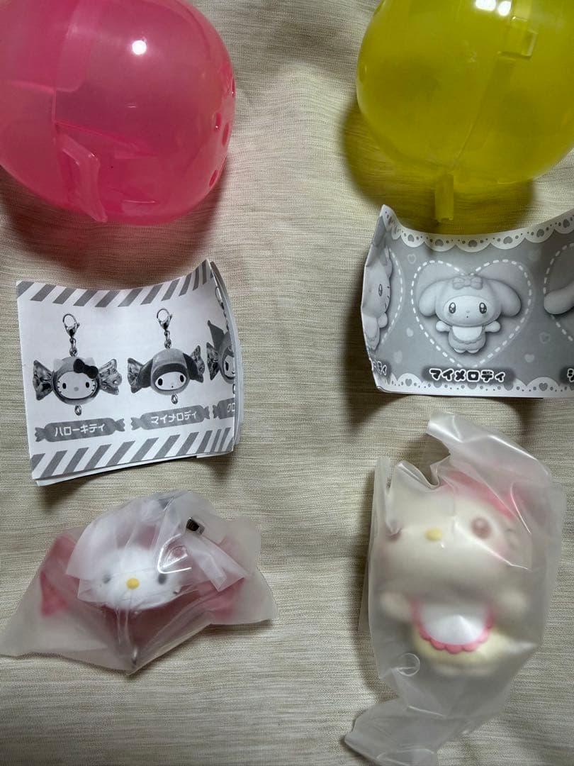 Gachagacha Charm Figure Set Sanrio Hello Kitty