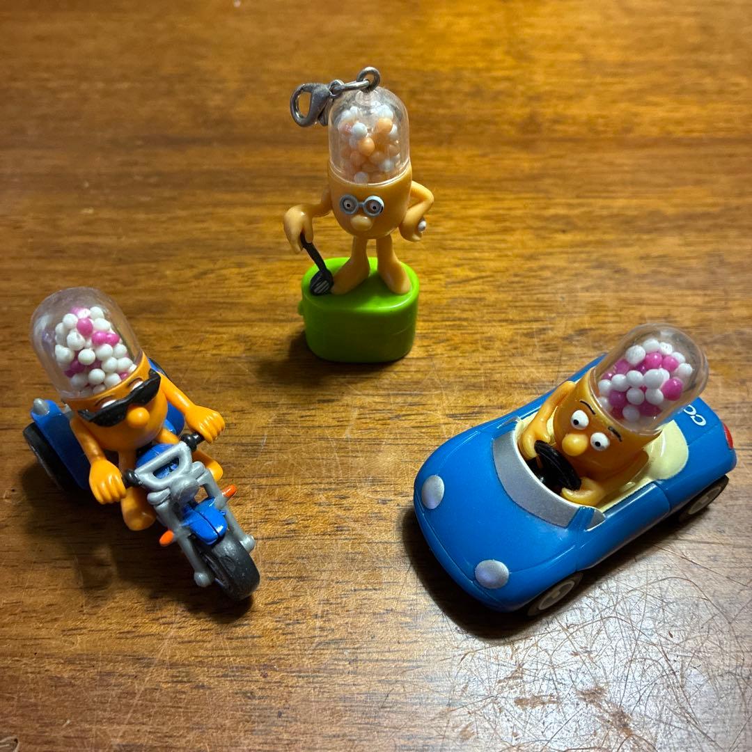 [Excellent Condition/Not for Sale] Mr. Contact Figure & Mini Car 3-Piece Set