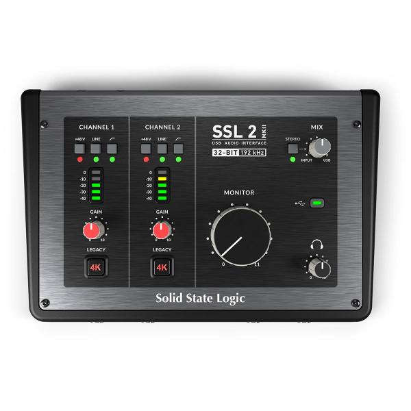 固态逻辑SSL2 MKII 2 in2out USB音频接口
