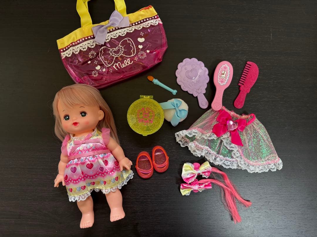 Merchan Makeup Set Doll Accessories Bundle