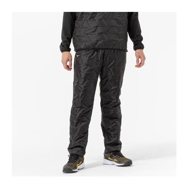 Mizuno官方 Mizuno Pro/保温材质/吸湿发热 Tech Fill Breath Thermo Pants 黑色 男女通用