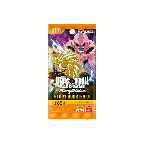 龙珠超级卡游戏融合世界ST01 STORY BOOSTER 01未开封BOX