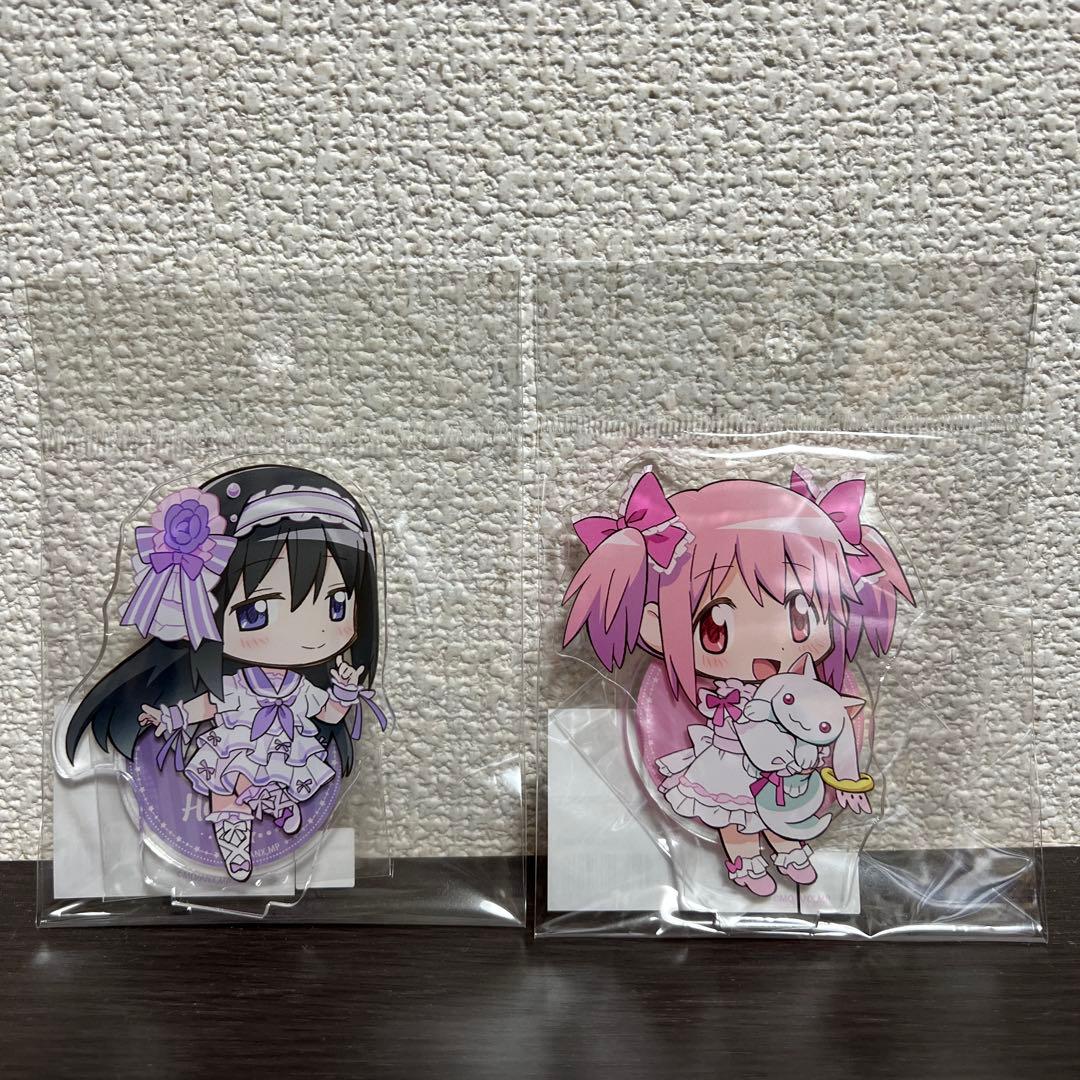 Madoka Magica Walpurgisnacht Revival Acrylic Stand Numazu WHITE 2-Piece Set