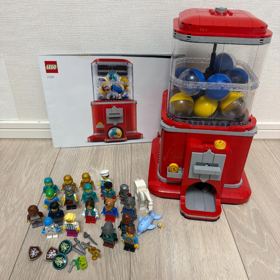 LEGO Ideas 21358 迷你公仔胶囊机 完成