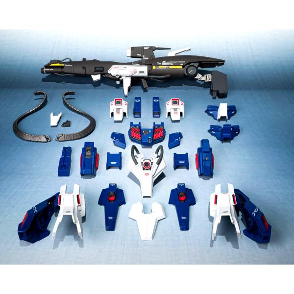 【27.04月新上市】 METAL ROBOT 魂(Ka签名版)) < SIDE MS > 强化型 ZZ 高达用全装甲部件套装 已涂装可动手办