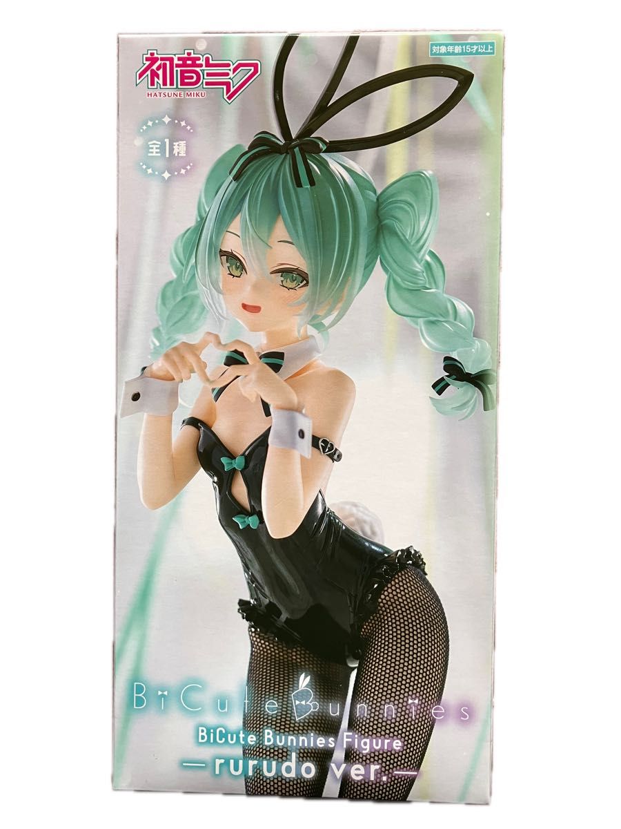 初音未来 BiCute Bunnies Figure rurudo版 手办 黑色兔女郎