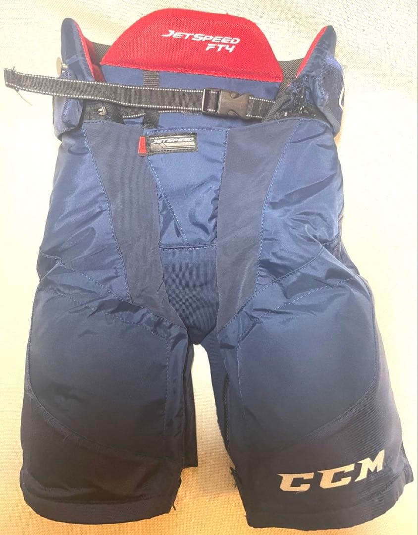 CCM JETSPEED FT4 冰球裤 少年L 码 海军蓝