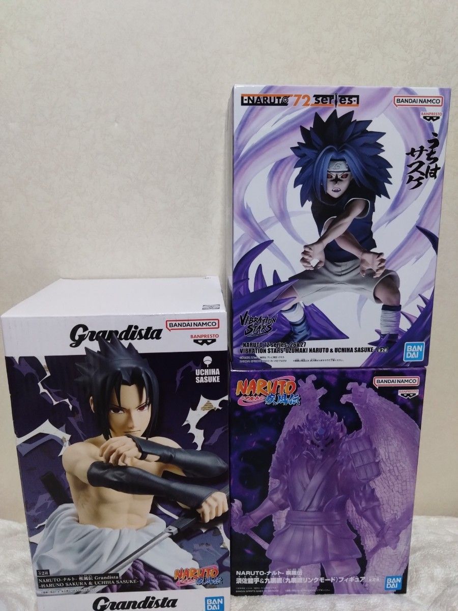 NARUTO 疾風传 手办 3种套装 Grandista VIBRATION STARS