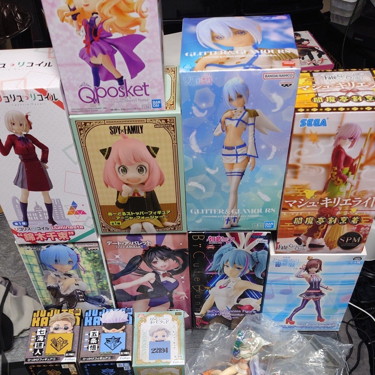 【动画商品】prise figure 13件套装集中销售ricois ricois初音未来等
