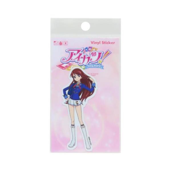 アイカツ! ダイカットシール ビニールステッカー 紫吹蘭 制服 ゼネラルステッカー 爆買