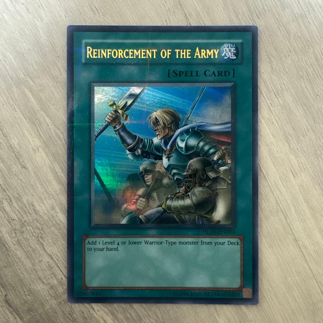 [Rare] Yu-Gi-Oh! English-language HL version, Reinforcement of the Army Ultra Parallel Rare