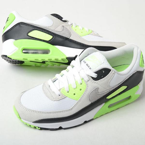 NIKE AIR MAX 90 Nike Air Max 男款运动鞋 白灰色 dm0029-115