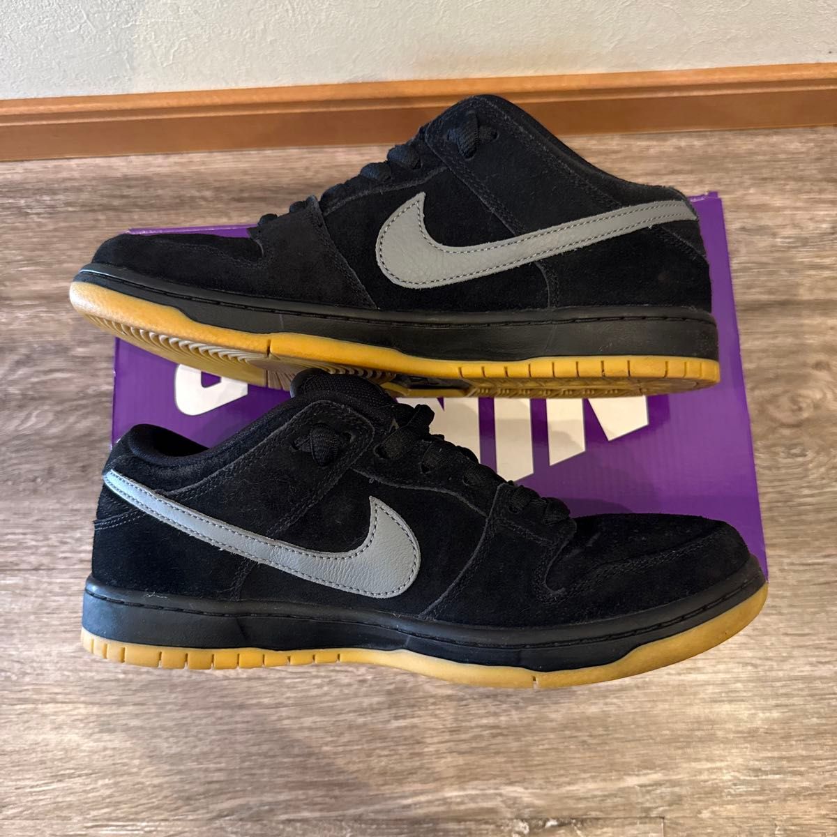 耐克 SB Dunk Low Pro 黑雾款 耐克 丹克 黑雾 27厘米