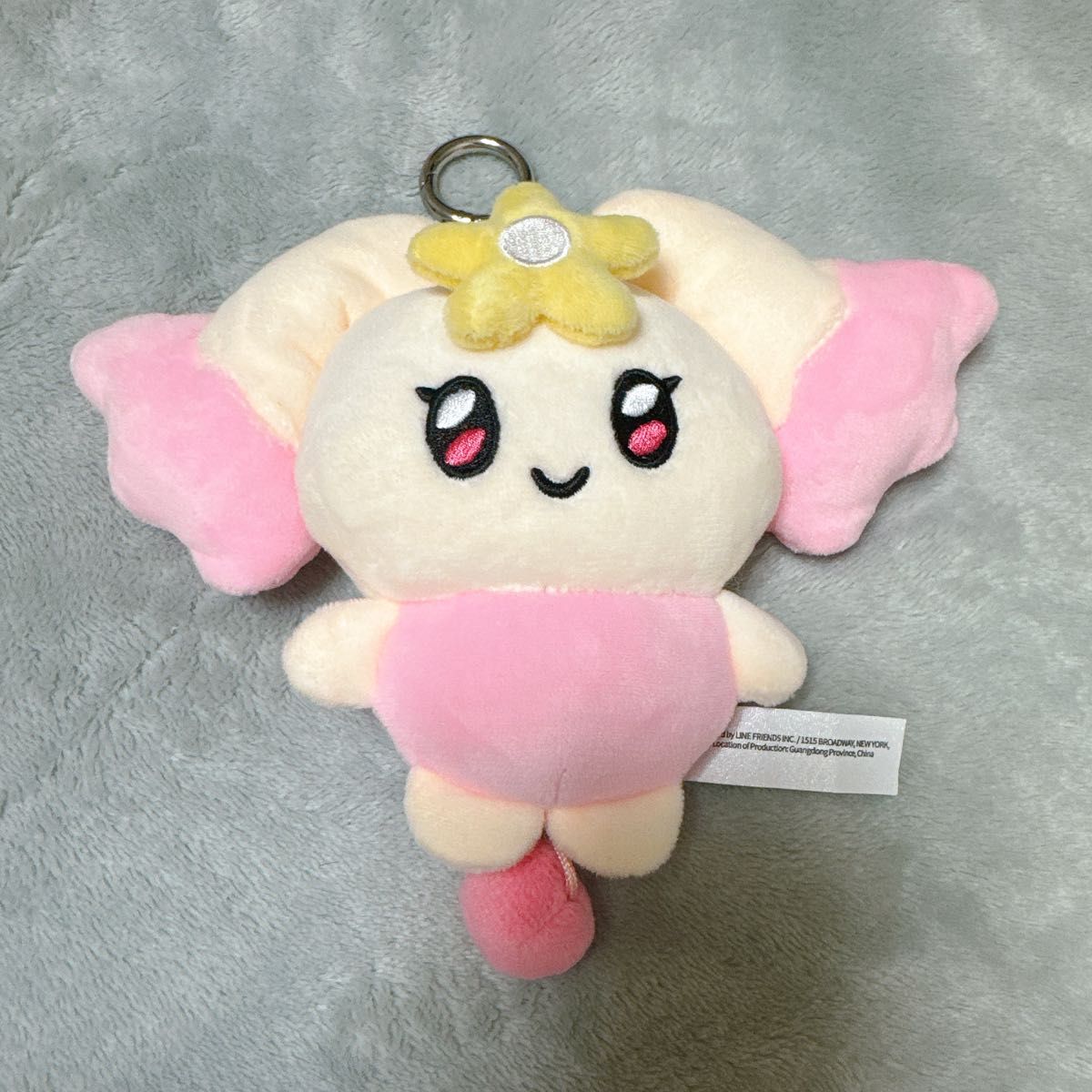 MIGHTEEZ LINE FRIENDS PLUSH KEYRING ヨサン　タンヨ