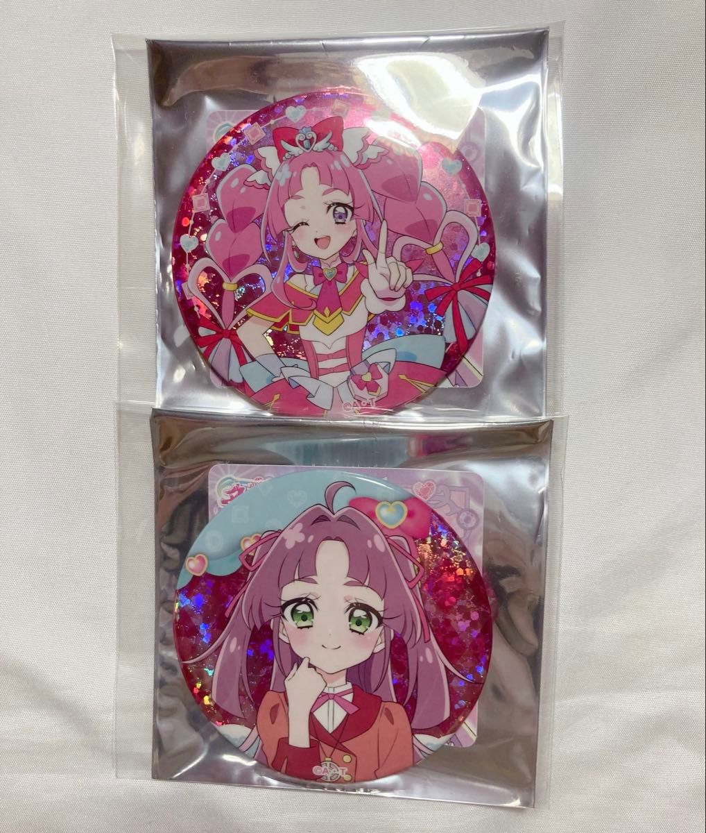 名侦探光之美少女pricure mistick小林未来blujura全息图罐徽章