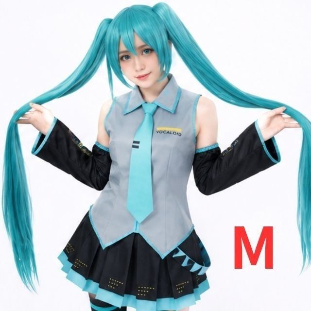 M码 初音未来 cosplay Vocaloid Comiket Project Sekai Magimira 限定活动 万圣节 服装 变装 经典款 制服 JK ×