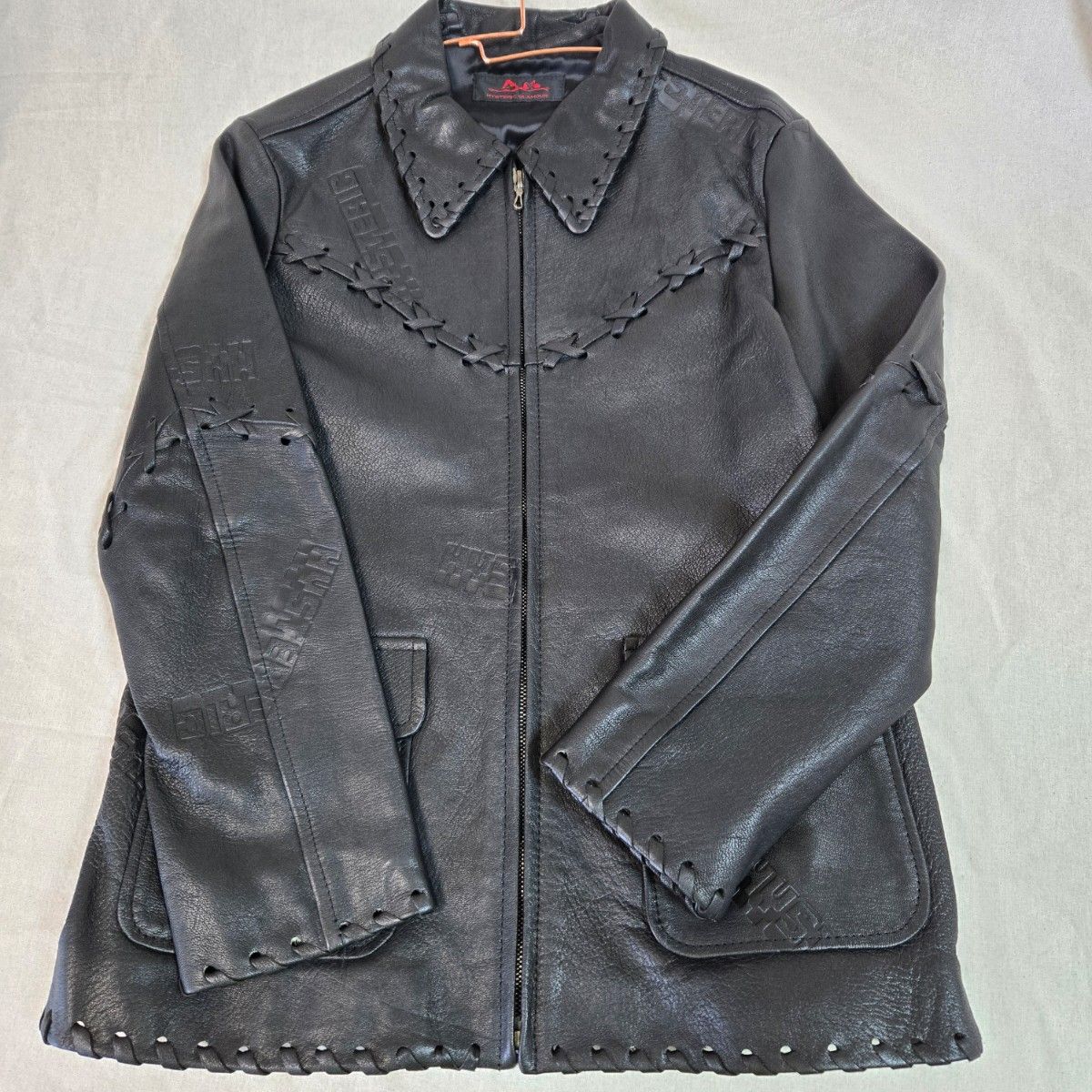 HYSTERIC GLAMOUR Hysteric Glamour 真皮 皮夹克 黑色
