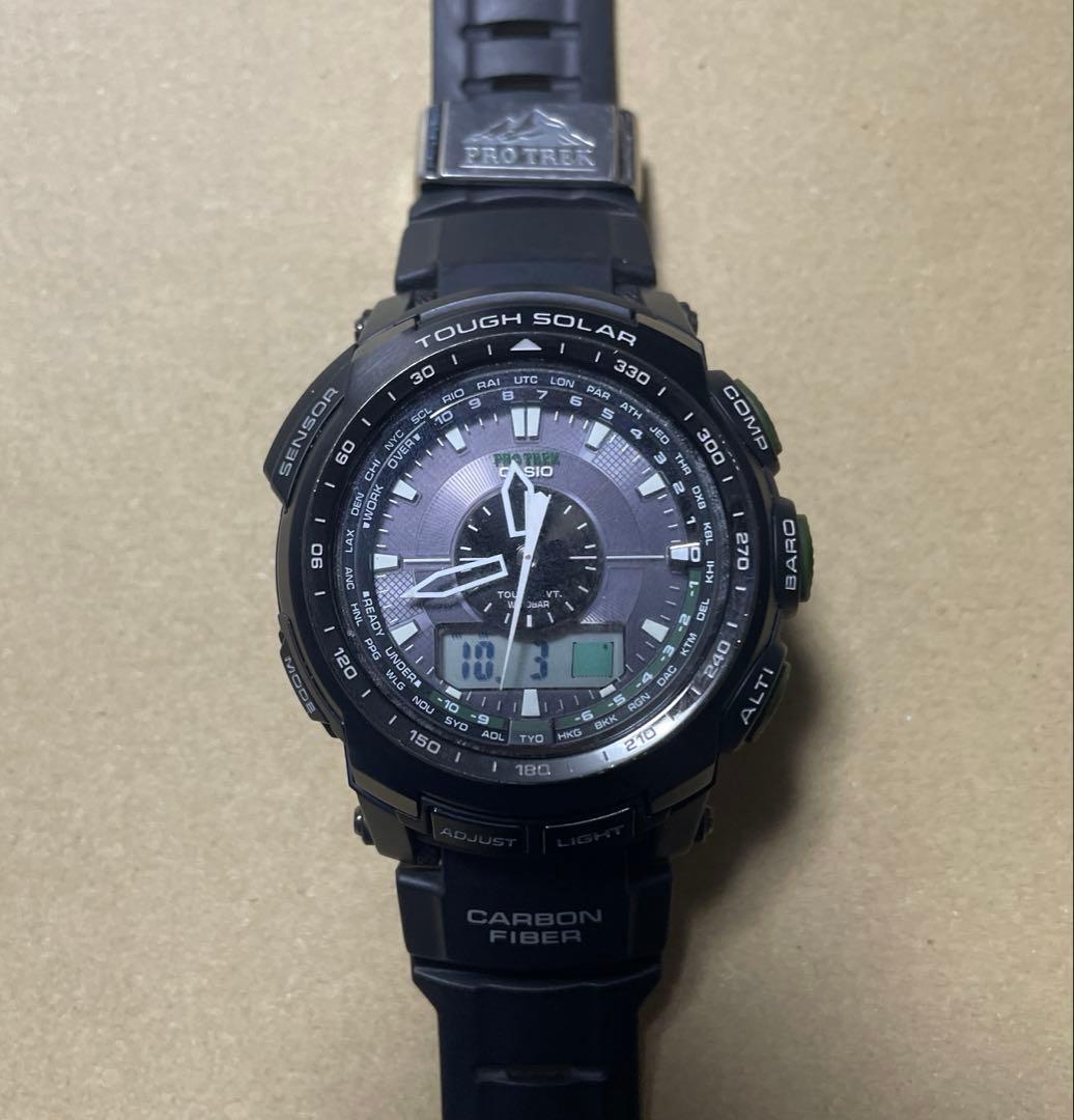 CASIO PRO TREK PRW-S5100 TOUGH SOLAR FINALLY UNDER