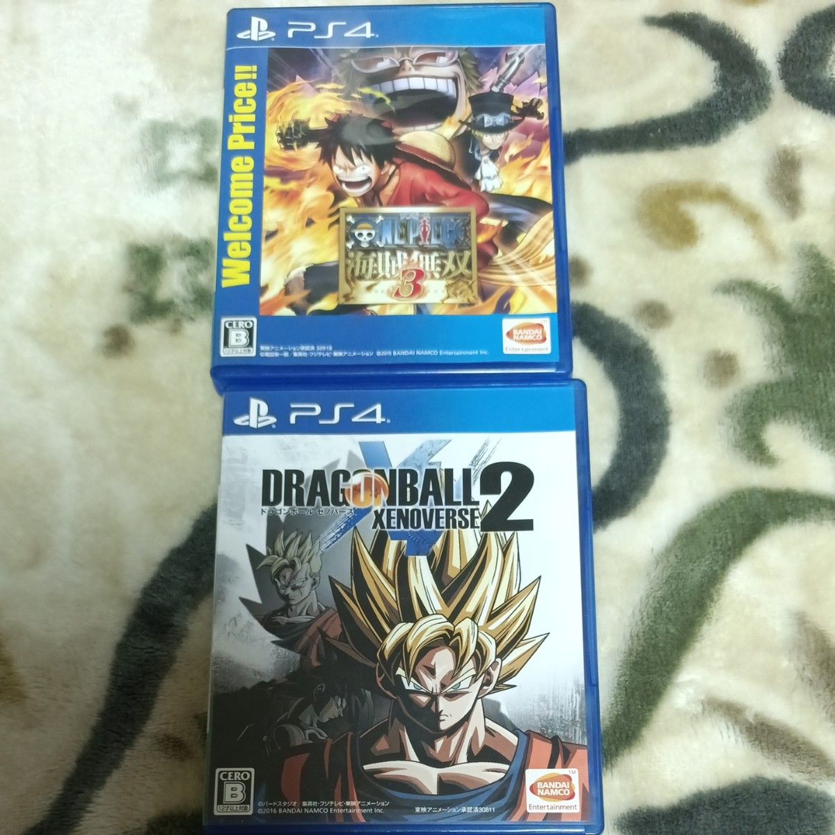 PS4 ワンピース 海賊無双3 & ドラゴンボール ゼノバース2 2本セット