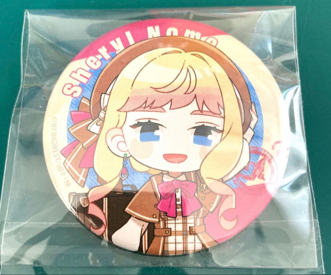 Macross Journey Sheryl Can Badge Retro Art Macross Super Space Galaxy Journey