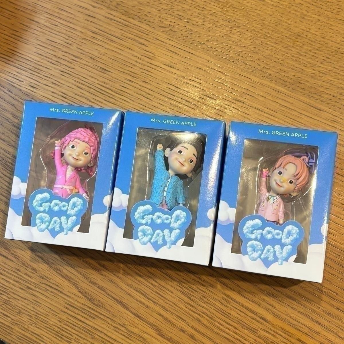【全新未拆封】Mrs. GREEN APPLE Good Day 公仔钥匙扣
