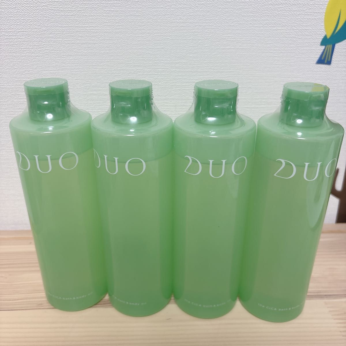 新品 DUO The CICA 沐浴与身体油 300mL 4支套装