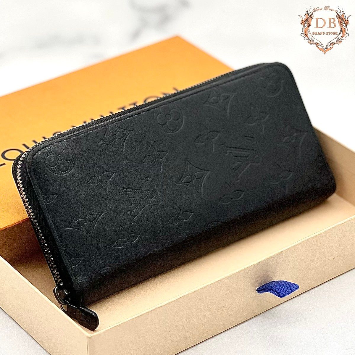 Louis Vuitton Monogram Shadow Zippy Wallet Vertical Black Louis Vuitton Men’s Wallet Business