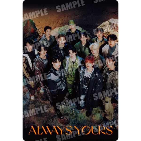 [烫金规格] SR-27.ALWAYS YOURS (超级稀有密封)] SVT晶圆From PLEDIS ENTERTAINMENT SEVENTEEN