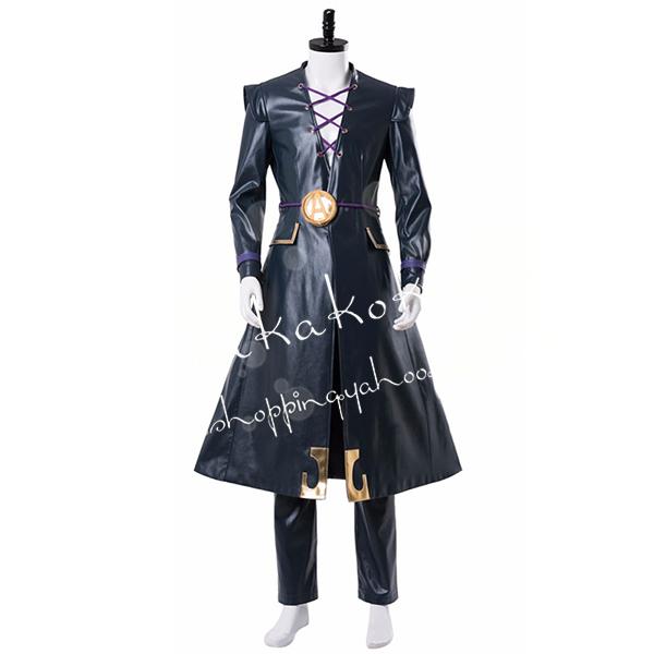 ジョジョの奇妙な冒険 風 黄金の風 レオーネ・アバッキオ コスプレ衣装 ウィッグ cos靴 cosplay コスチューム仮装変装 ハロウィン
