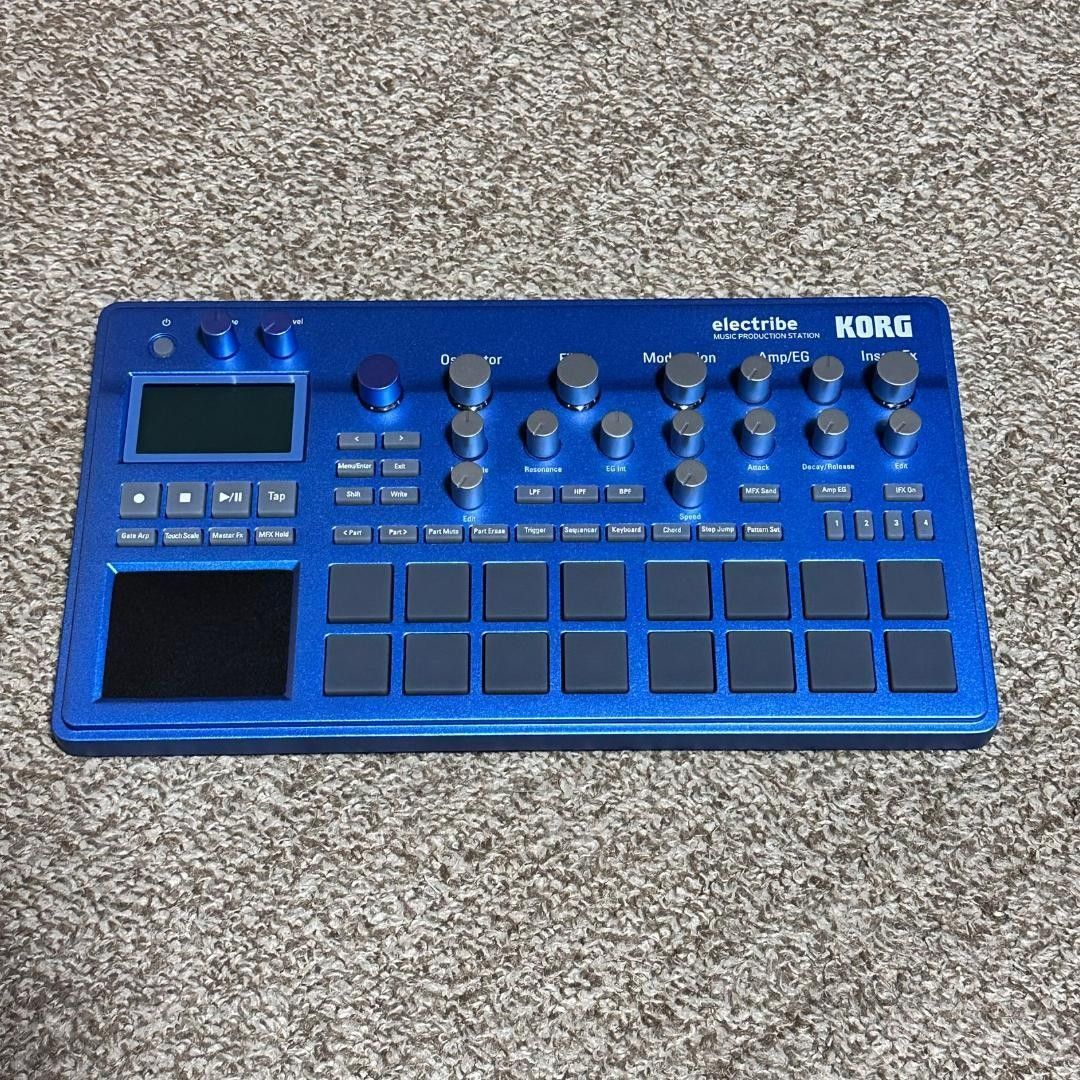 几乎未使用品!KORG electribe2-BL合成器