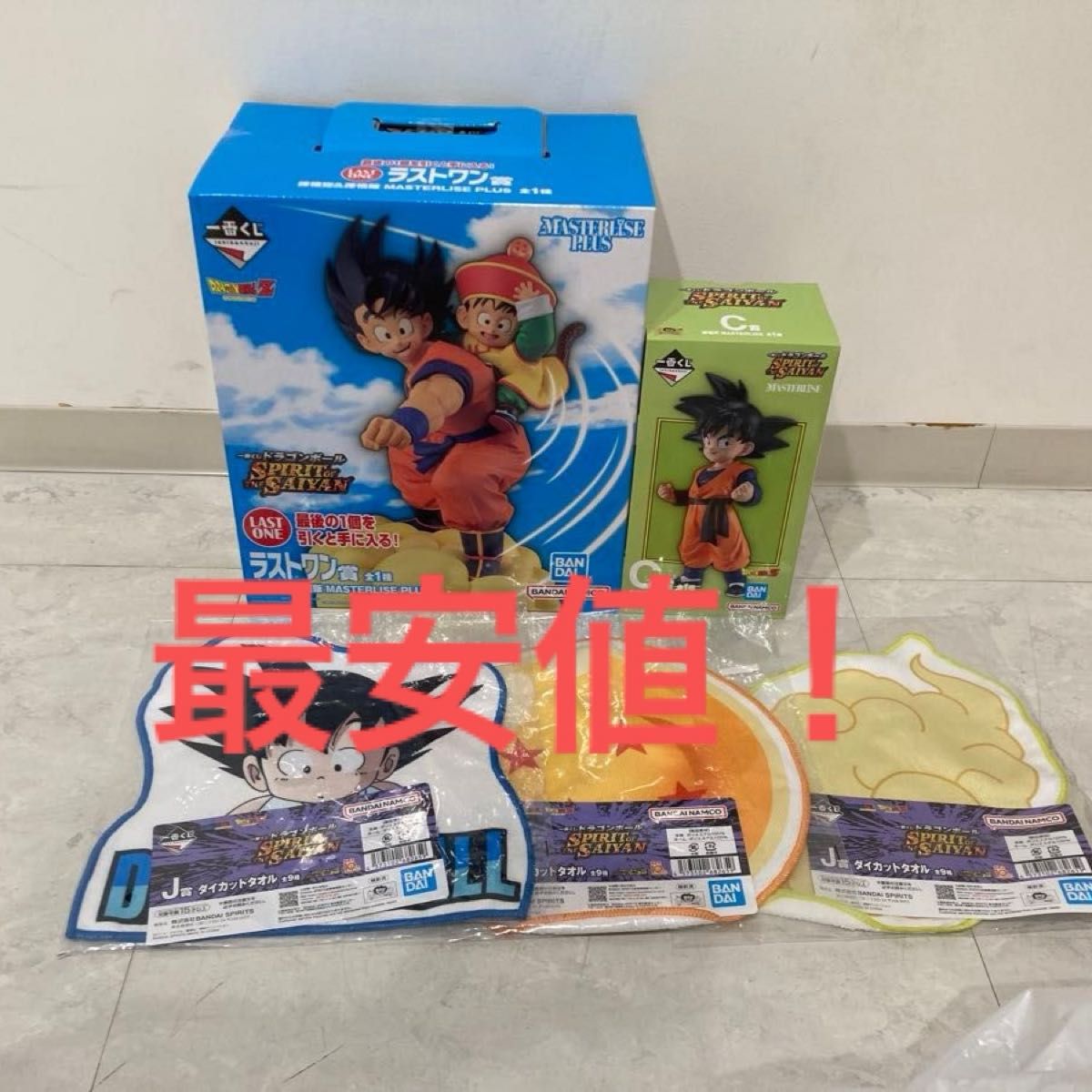一番赏 龙珠 SPIRIT OF THE SAIYAN 最后一名奖 孙悟空&孙悟饭 C奖 孙悟天 其他