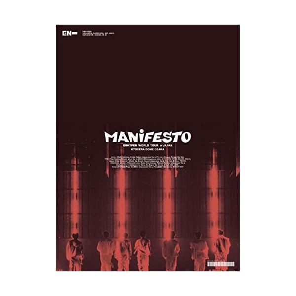 DVD/ENHYPEN/ENHYPEN世界巡演“MANIFESTO”日本站 京瓷巨蛋大阪（初回限定版）【P促销