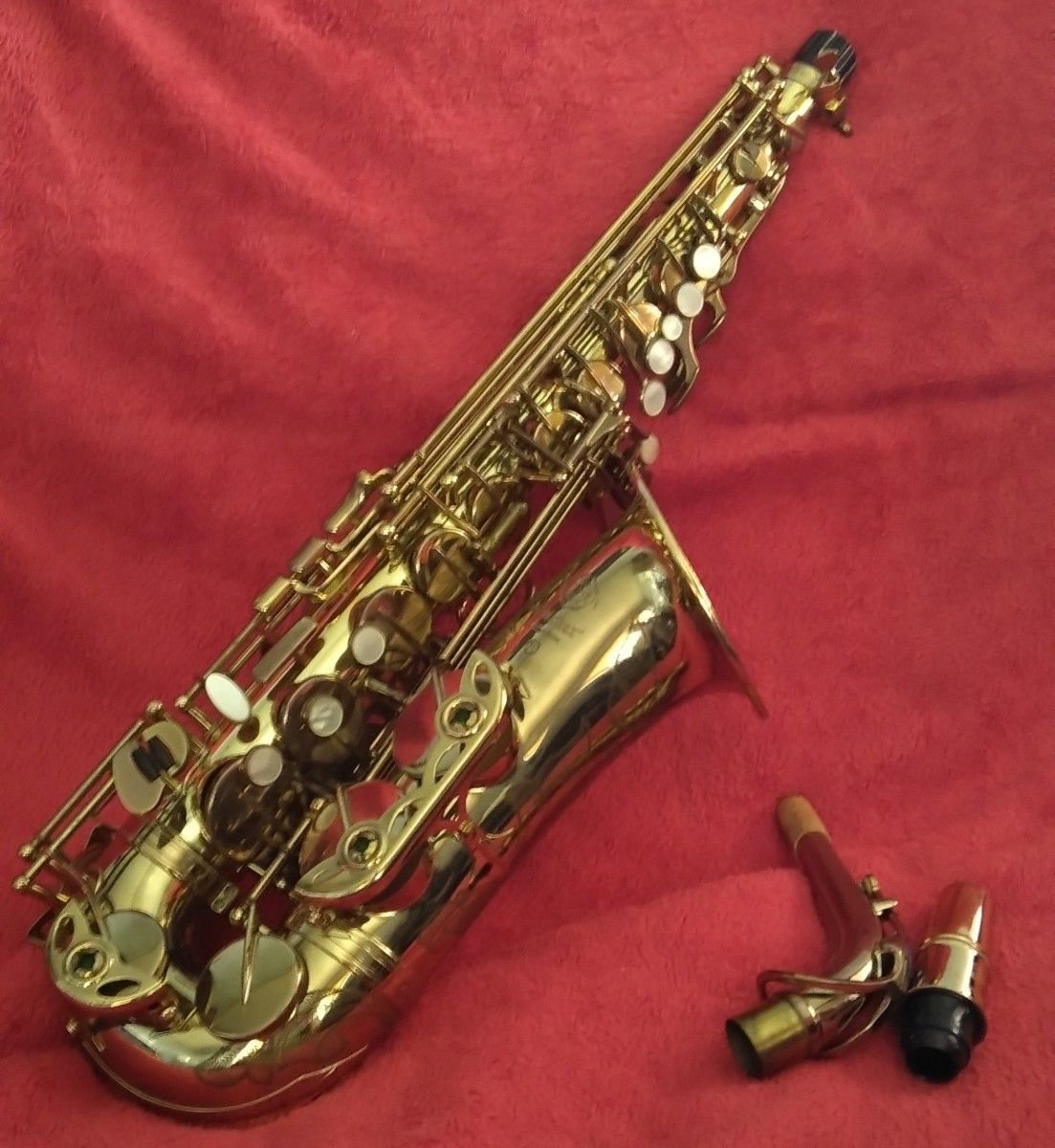 H.SELMER MARK 7阿尔托萨克斯串行M24万番台1975制造稀有的初期模型SELMER MARK 7黄金漆