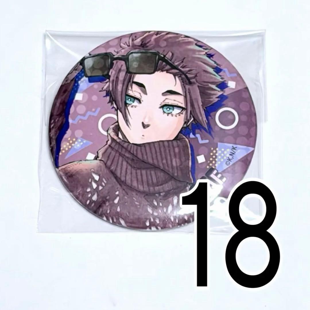 Blue Lock, Bururo Can Badge, Casual Wear, Shibuya Vol. 2, Itoji Sae, 18 pieces