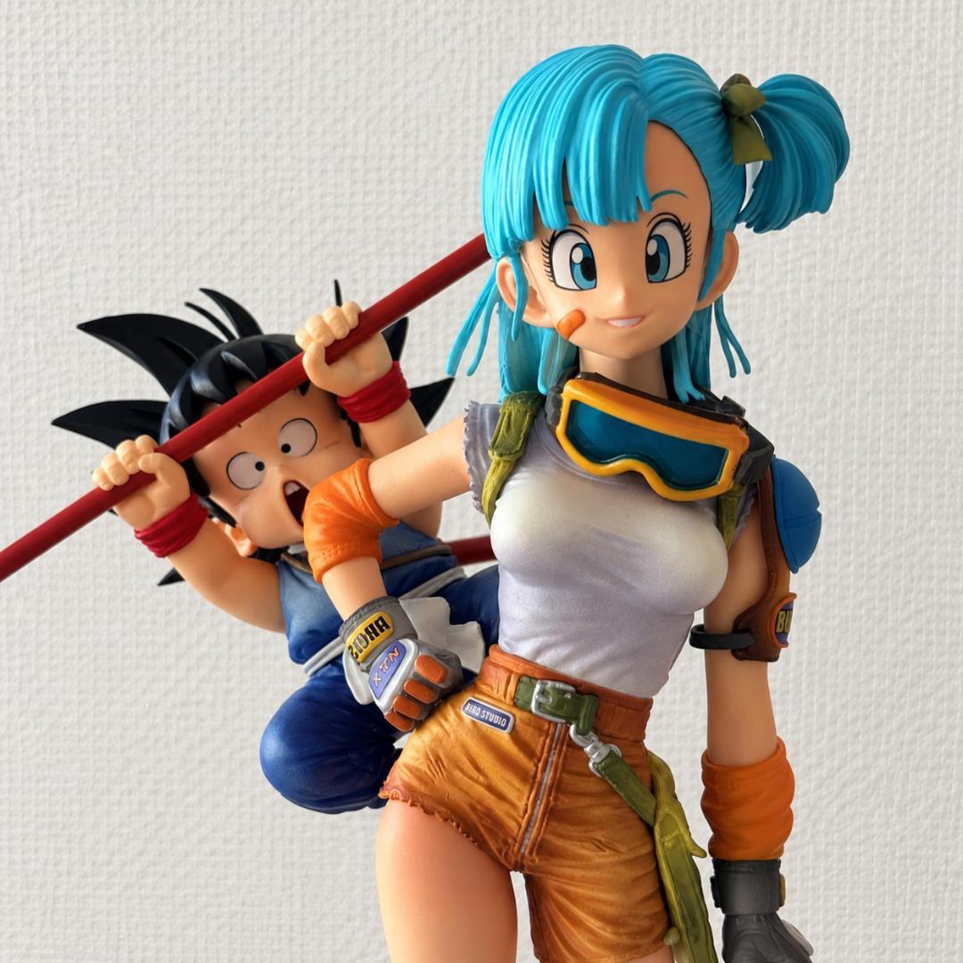 Dragon Ball Bulma Son Goku Figure Garage Kit Painted Complete Product