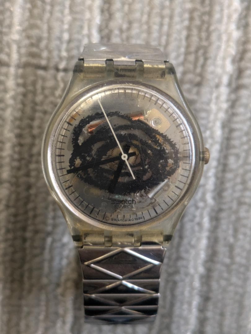 Swatch 斯沃琪 手表 金属表带