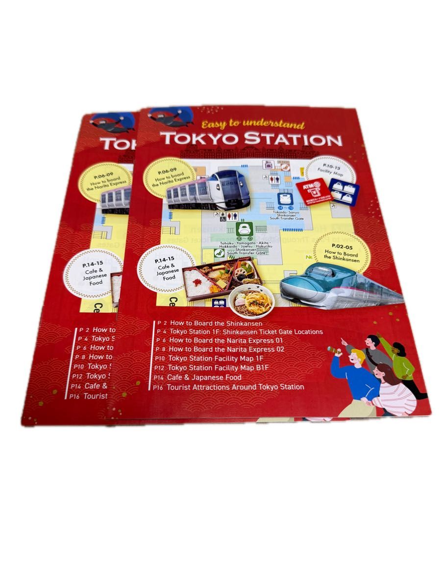 2点セットTOKYO STATION Easy to understand 冊子 東京駅 パンフレット