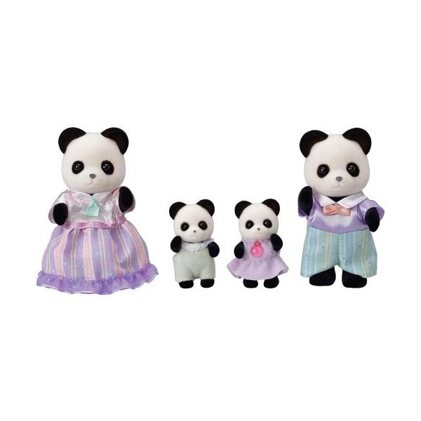 森之家族 FS-39 熊猫一家玩具 儿童 孩子 女孩 玩偶游戏 3岁 森之家族