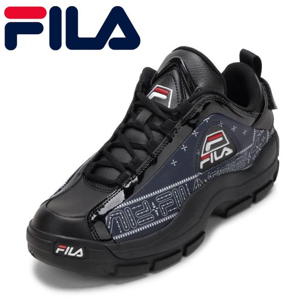斐乐 GRANT HILL 2 LOW FM0101020001 男士运动鞋 篮球鞋 球鞋 黑色×海军蓝 爆买
