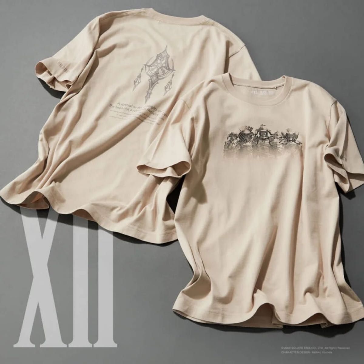【未开封新品】FINAL FANTASY × UNIQLO最终幻想 × 优衣库合作FF14 t恤衫M
