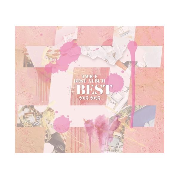 【附赠特典：贴纸（共15种，随机抽取1种）】TWICE精选专辑「#BEST 2015-2025」＜普通版＞［4CD］