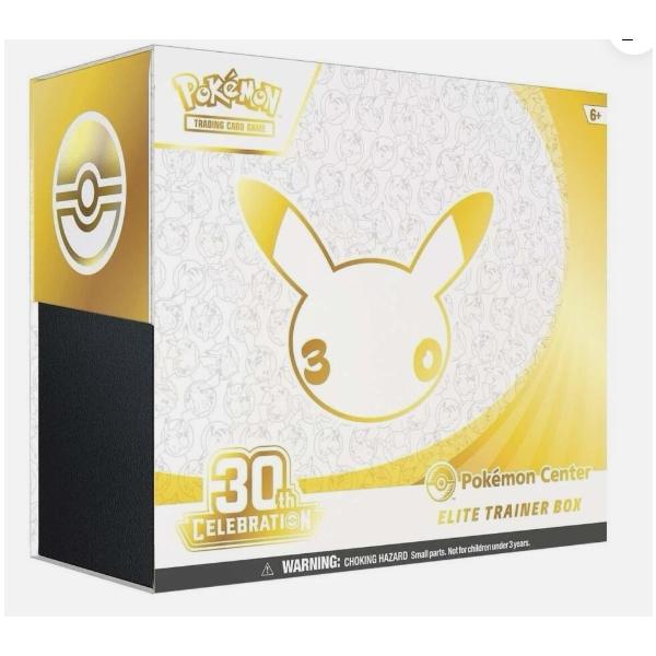 海外版 宝可梦中心限定「30th Anniversary Elite Trainer Box」30周年精英训练家盒 1盒
