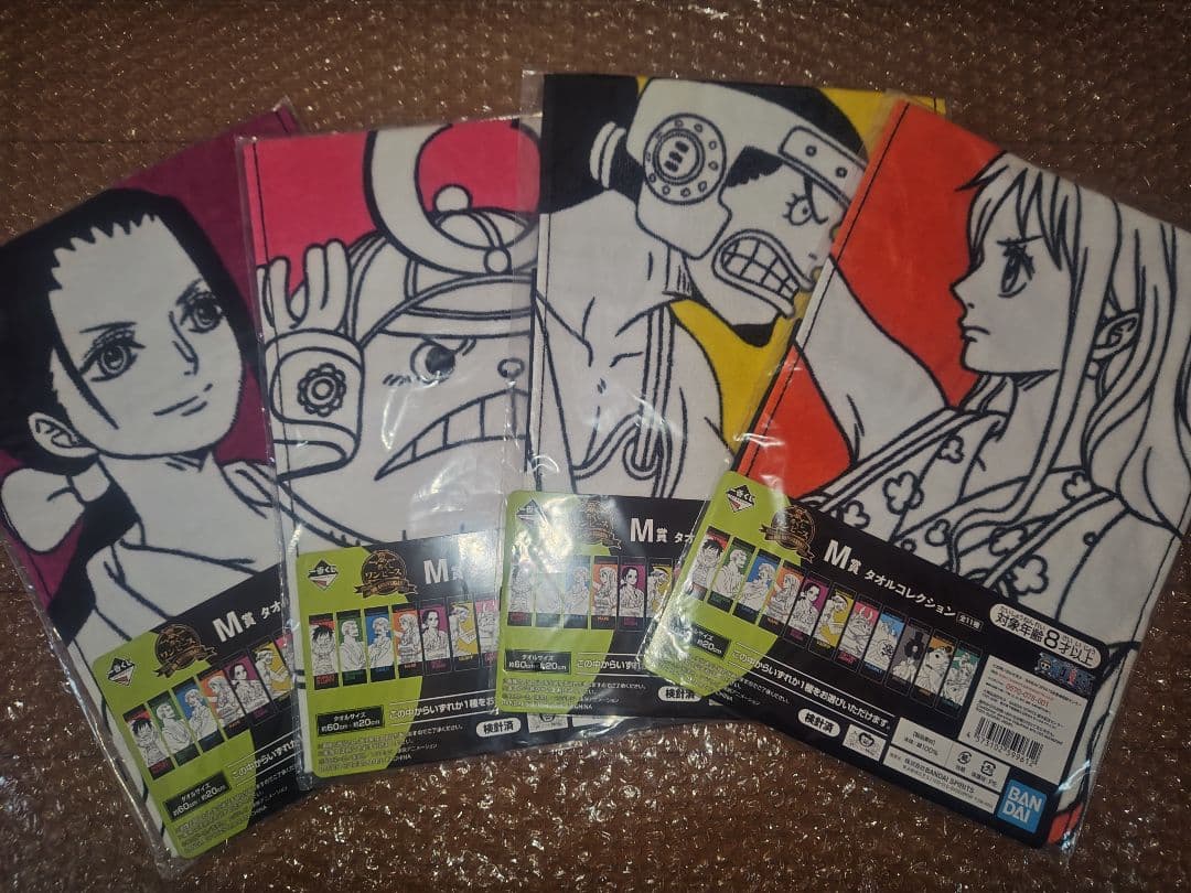 一番赏 海贼王 vol.100 Anniversary 毛巾系列