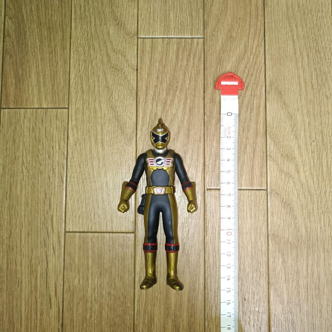 炎神战队轰音者 轰音黄金 软胶 约15cm 当时物