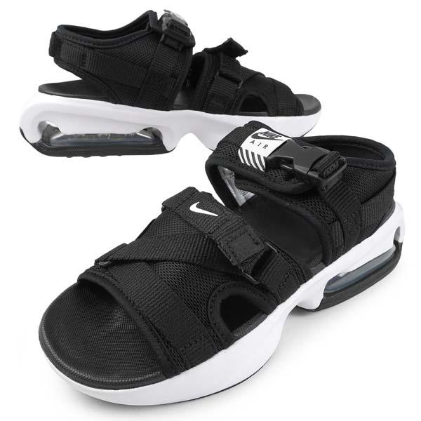 【クリアランス特価】ナイキ NIKE W AIR MAX SOL SANDAL FD5982-002 エア マックス ソル サンダル エア ソール 黒白  ストラップ バックル レディース 送料無料