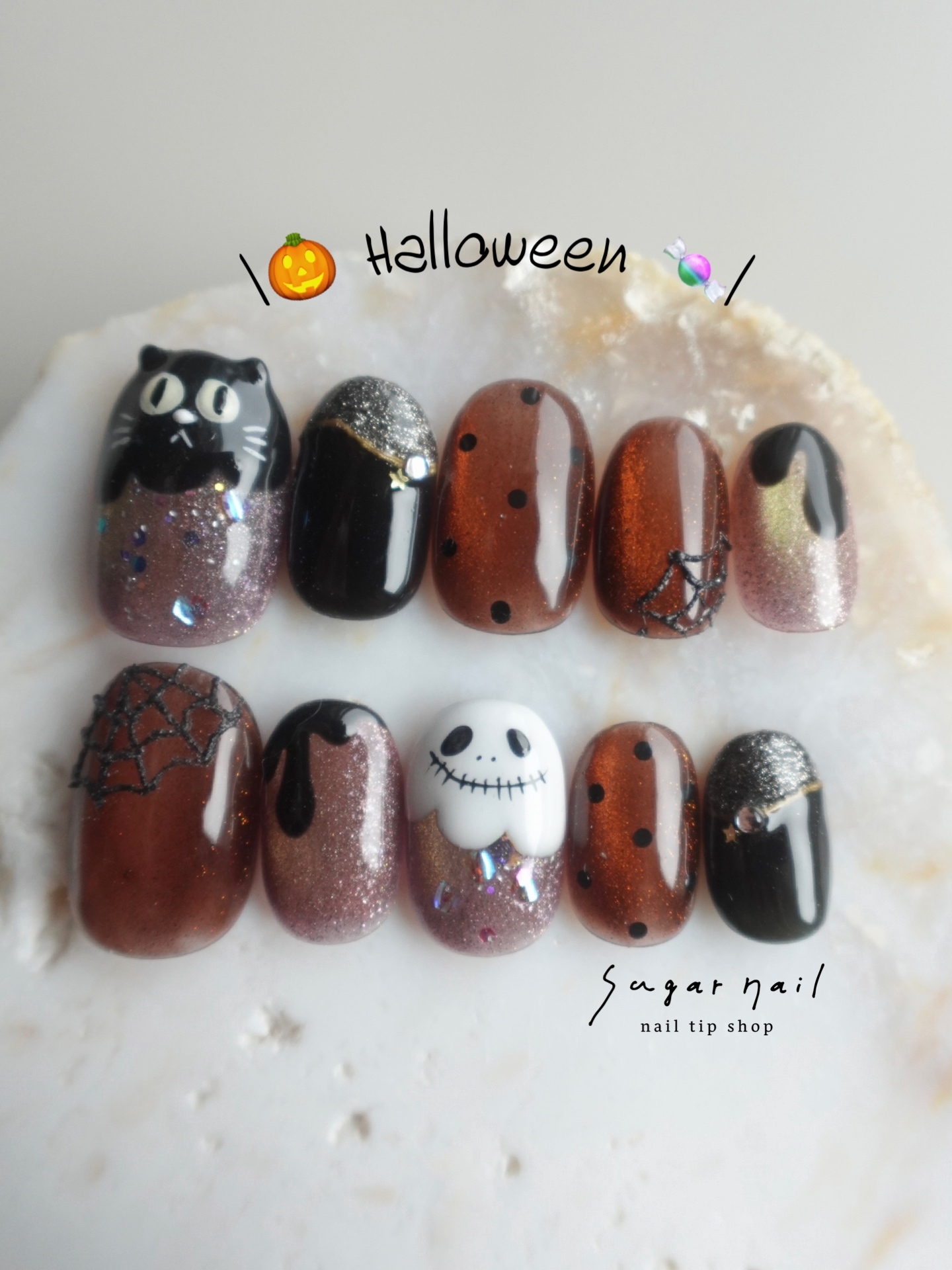 Nail Tips ✳︎ Halloween Nails