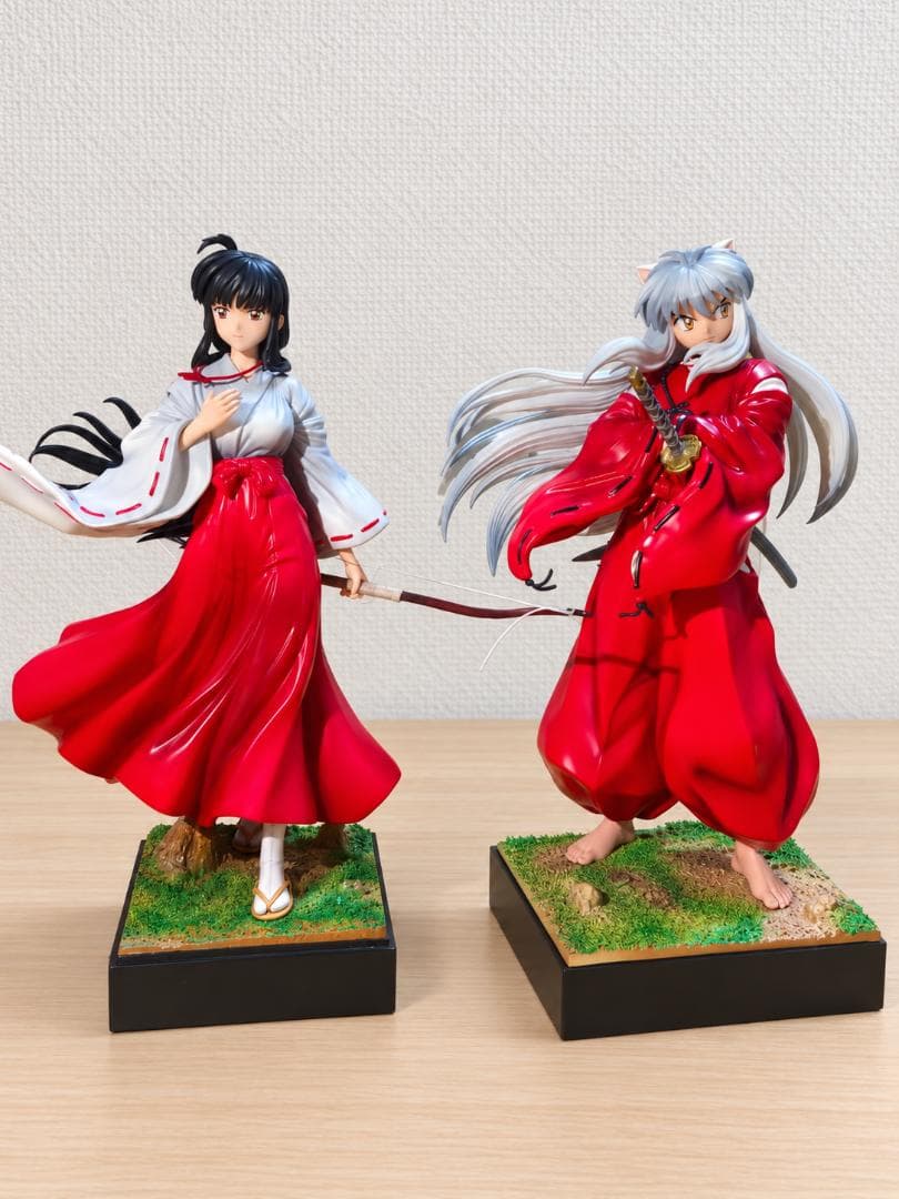 Inuyasha Kikyo 2-Piece Set Kimono-Figured Painted Finished Garage Kit