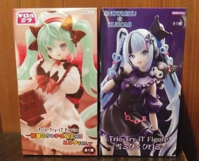 初音未来Trio Try iT Figure奇洛巧克力牛奶ver。雪未来 × 克罗米