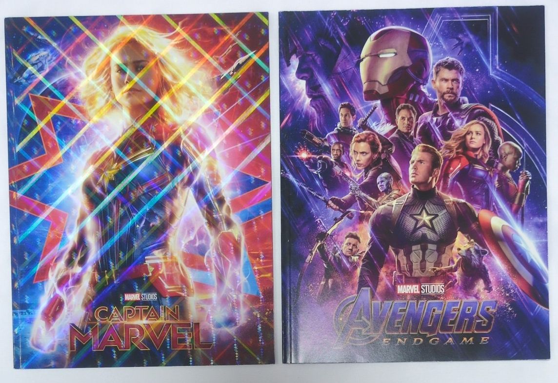 キャプテンマーベル アベンジャーズ エンドゲーム パンフレット 2冊セット